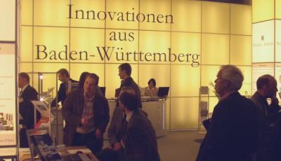 das stz-isd auf dem hannover-messe-stand